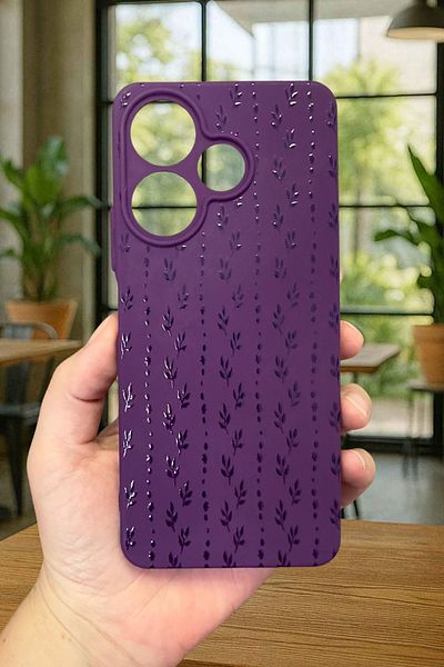 Vip Case Xiaomi Redmi 13 4g Spiral Patterned Silicone Shock Absorbing Classic Protected Rubber Case277