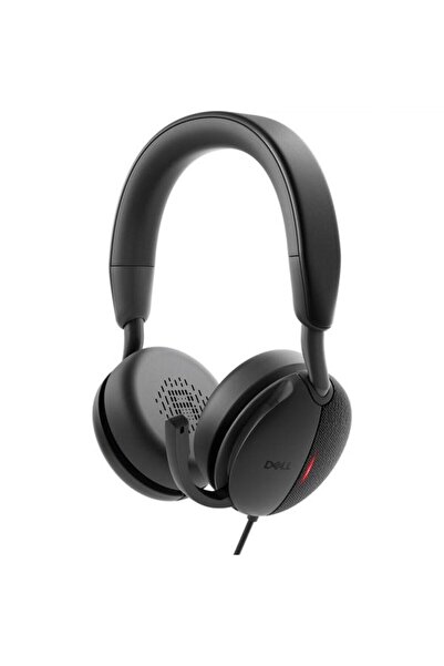 Dell Casti Stereo Pro WH5024, Microfon, ANC, Cu fir (Negru)