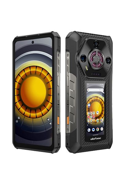 ULEFONE Armor 30 Pro 5G Ecran dual 6,95 inci 120Hz + 3,4 inci 32GB RAM 512GB NFC 12800mAh NFC