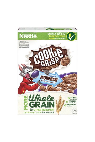 Nestle Cookie Crisp Chocolaty Chip Breakfast Cereal, 375 g