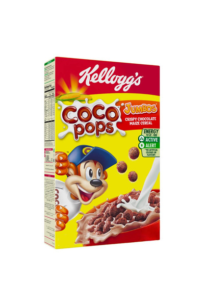 Kellogg's كوكو بوبس جامبوس رقائق الذرة المقرمشة بالشوكولاتة، 330 غرام