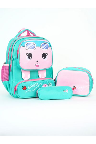 Jusso Cute Paw Set of 3 Primary School Bags