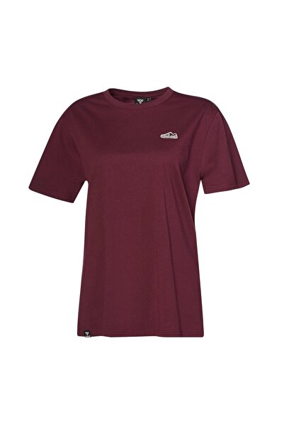 hummel HMLJUNGLE T-SHIRT S/S ΑΝΔΡΙΚΟ ΜΠΟΥΜΕΛΟ ΜΕ ΚΟΝΤΟ ΜΑΝΙΚΙ