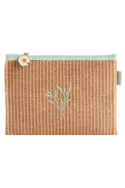 Unmeiprojects Τσάντα πολλαπλών χρήσεων Miquelrius Raffia Vanity Garden