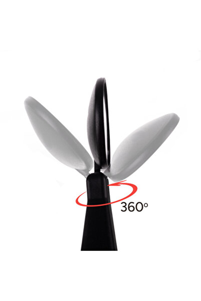 zola Left bicycle rearview mirror, handle mount, adjustable, acrylic, 19 x 7 cm