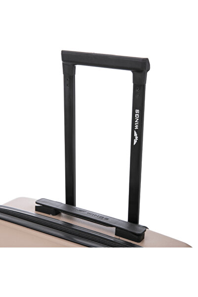 WINGS BRAND WINGS PHOENIX 2.0 Medium Suitcase Champagne - Durable 63L Luggage