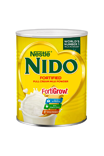 Nestle مسحوق حليب نيدو المدعم كامل الدسم، 1800 غرام