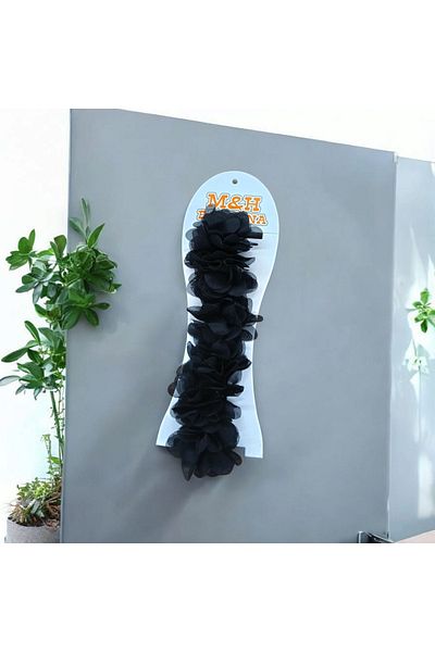 ÖZKARDEŞLER BABY Özkardeşler Baby Girl Child Girl Baby Bandana Black