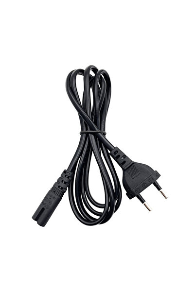 Leonpro AC 220v Power güç kablosu notebook radyo tv vb. için 2li güç kablosu