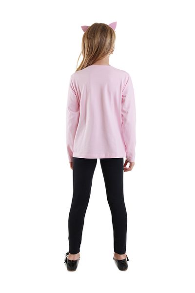 Denokids Set de tricou pentru fete cu puncte iepure