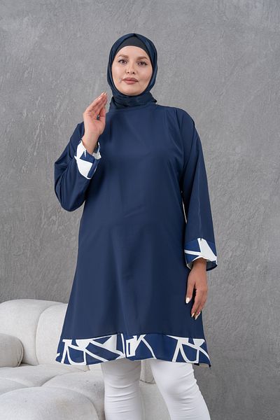 Fzd filizzade Garnished Knee-Length Tunic