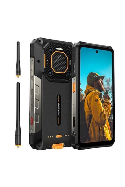 ULEFONE Stație walkie-talkie Armor 26 Ultra, 5G, 6,78 inci, 120Hz, 24 GB RAM, 512 GB bandă UHF/VHF, NFC, 4 W, 15600 mAh