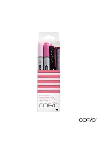 Copic Ciao Doodle Pack Pink 4'lü Çizim Kalemi Seti