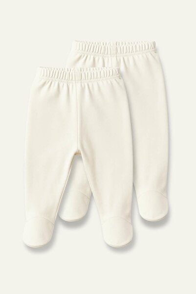 Zeyland Unisex Bebek İkili Tek Alt - Ekru