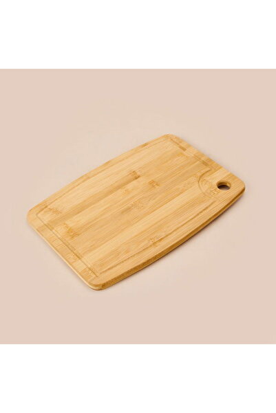 Efemark لوح تقطيع من الخيزران - بني فاتح - 22x32 سم