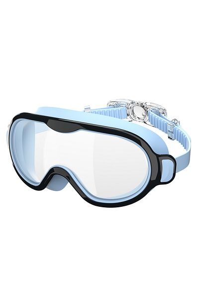 Choice YC31-01 Kids Swimming Goggles Large Frame Wide View Clear Vision Anti-Fog Anti-UV No Leaking Waterpr