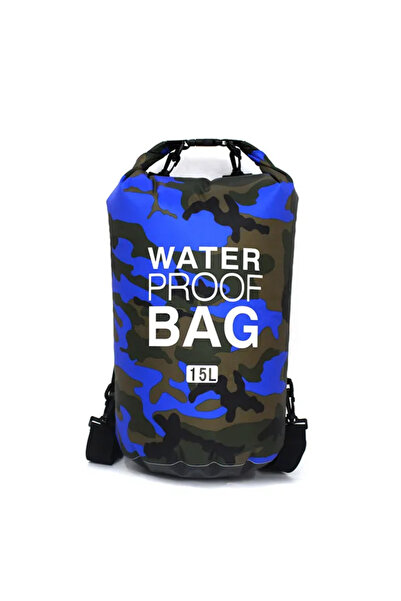 Choice حقيبة غوص جافة محمولة مقاومة للماء للتمويه في الهواء الطلق بسعة 15 لتر...