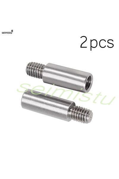 Choice 2 pcs extensions Arcade Joystick 1.5cm Extender Shaft M6 Screw Knob Game Command Stick Extension Sei