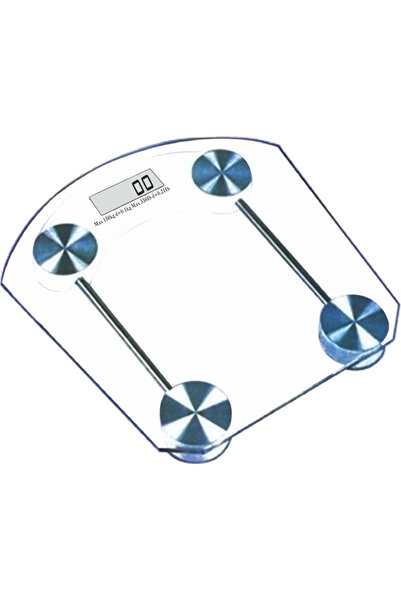 flores Cantar electronic pentru baie cu geam pe semirotund, 150 kg