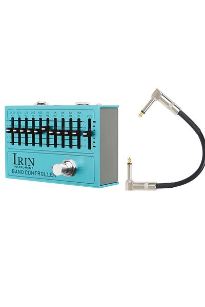 Choice AN-40 With cable IRIN AN-40 10 Band EQ Electric Guitar Effect Pedal Controller Equalizer True Bypass