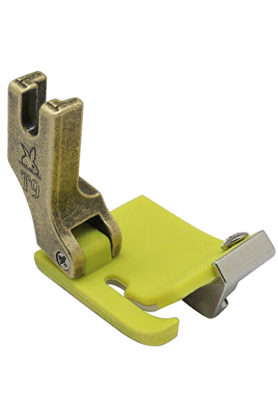 Choice قدم ضاغطة بلاستيكية T9 متعددة الوظائف قابلة للتعديل لحافة التدحرج وأقد...