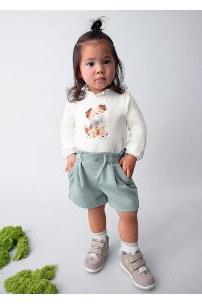 MAYORAL Baby Girl Knitted Shorts