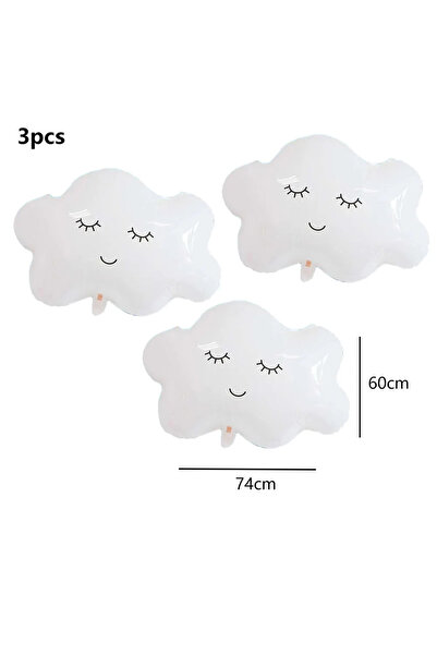 Choice أخرى كما في الصورة سحابة ب 3 قطع 3 قطع بيضاء مبتسمة قوس قزح سحابة شمس ...