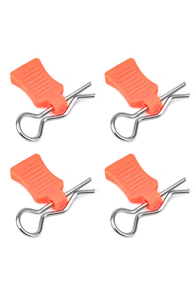 Choice orange RC Car Body Shell Clips Pin Buckle 1/10 1/12 1/16 for Traxxas Hsp Redcat Rc4wd Tamiya Axial s