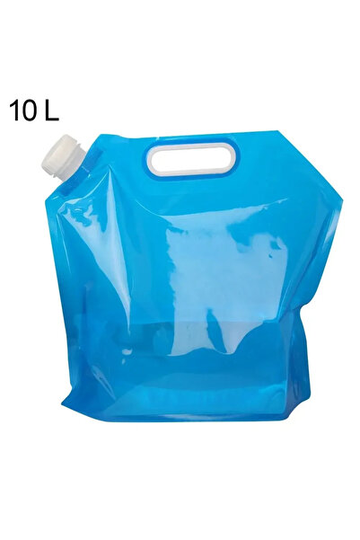 Choice 10L Blue 5/10L Portable Water Bag Folding Bucket Water Container Jug Bottle Pouch Outdoor Travel Cam