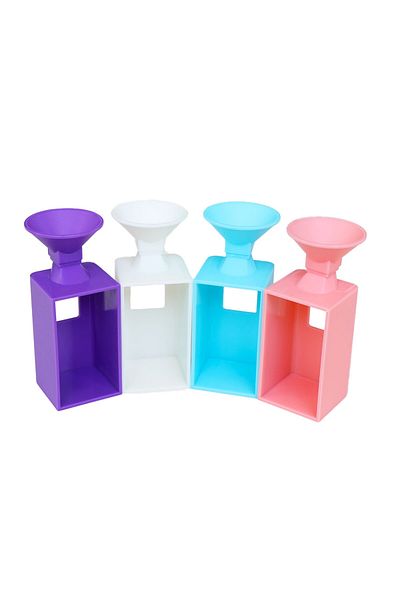 Choice 4pcs Funnel 5D Diamond Painting Drills Funnel for Storage Container Box Drill Tray Box Multifunction