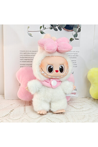 Choice ملابس دمية وردية بدون دمية لدمية لابوبو V1 V2 V3 دمية محشوة بأجنحة الم...