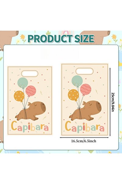 Choice1 20pcs style A Capybara Gift Bag Capybara Party Decoration Capybara Gi...