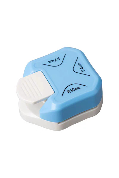 Choice 3 قطع دائرية من المعدن والبلاستيك بتصميم دائري، سجل قصاصات، بطاقات تصميم دائرية، مثقب زاوية حرفي R 4 أمتار