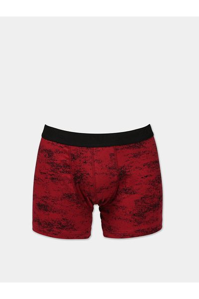Colin's Modern Fit Printed Men's Red Boxers
