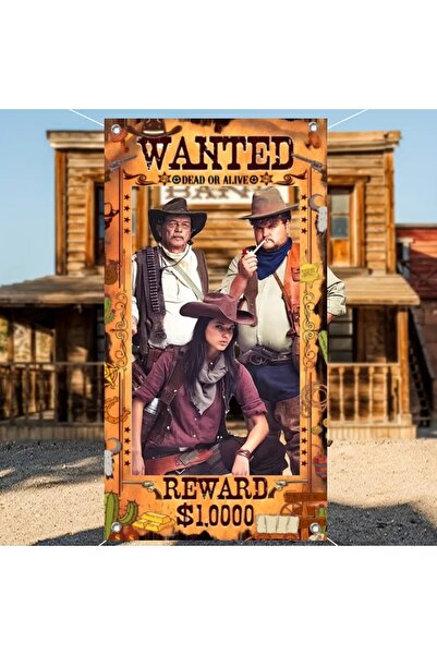 Choice لافتة حفلات رعاة البقر النابضة بالحياة من قطعة واحدة - ديكورات مثالية ...