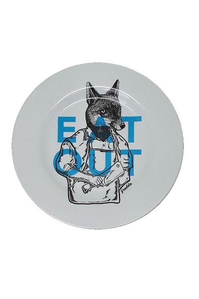 OEM Farfurie Gemma intinsa 20 cm 7STX, Eat Out bleu