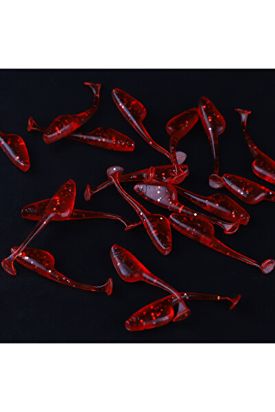 Choice 40 مم 09 20 قطعة/العبوة متعددة الألوان 40 مم 0.75 جرام طعم ناعم ذيل مج...