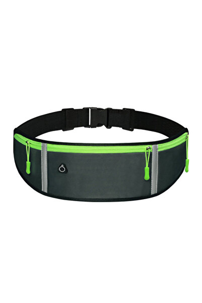 Choice Gray Simple Version Running Waist Pack Phone Bag Waterproof Belt Bag C...