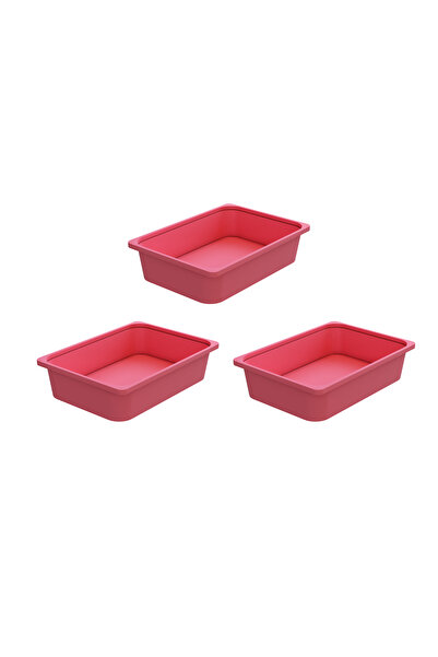 Moniev Kids Montessori Oyuncak Dolabı Kutusu Saklama Kutusu 41X30.5X10 Çocukl...