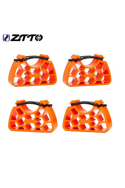 ZTTO 4pcs Bicycle Handlebar Stand MTB E-Bike Inverted Parking Rack Stable Clip-On Bracket Maintenanc