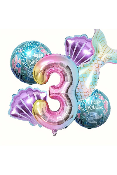 Choice رقم 32 بوصة ذيل 6 قطع-3 6 قطع حورية البحر ذيل الكرة الرقمية احباط مجمو...
