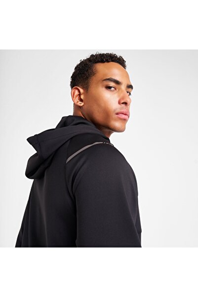 Lescon 25n-1163 Fermuarlı Kapşonlu Üst Erkek Sıyah 25ntes001163-633