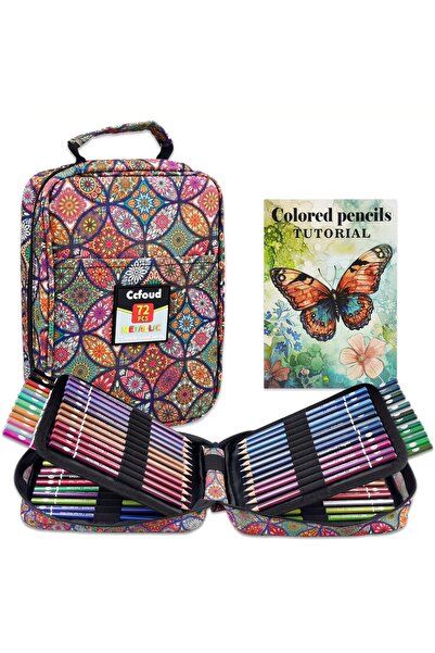 Choice مجموعة أقلام الرصاص الملونة 72 لونًا D 72/120/180/260 - أقلام رصاص بأل...