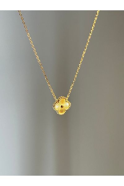 YOUES JEWELRY 316l الصلب الذهب النساء الرجال قلادة للجنسين