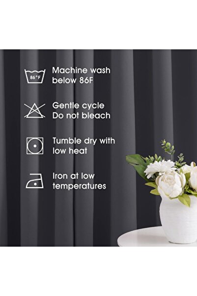 Generic Umeema Blackout Window and Door Curtains for Bedroom, Living Room with Grommet Top (Width 150cm and