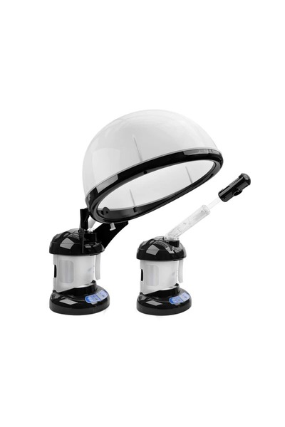 Viva Professional جهاز بخار للوجه والشعر 2 في 1 - أسود