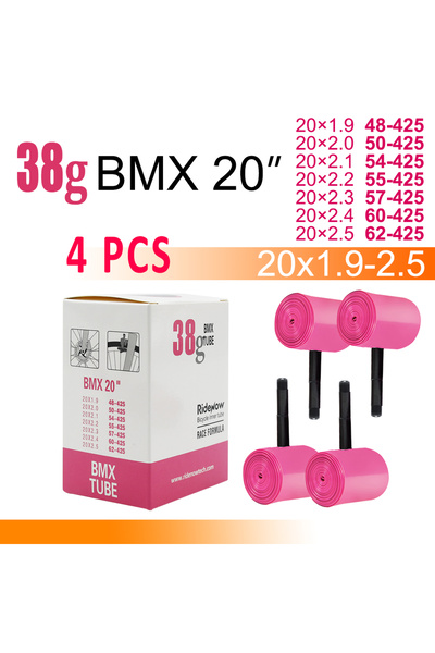 Choice أنبوب داخلي من مادة TPU لدراجة BMX مقاس 20 بوصة 500 مم 1.9-2.5 بوصة 42...