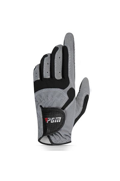 PGM 26 grey-left hand-1pcs Professional Golf Gloves Microfiber Cloth Fabric Breathable Non-Slip Glov