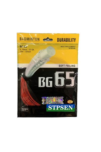 Choice أداة خيط مضرب تنس الريشة BG65 متعددة الألوان بقطر 0.7 مم وطول 10 أمتار وسلك مضرب تنس الريشة عالي الجودة