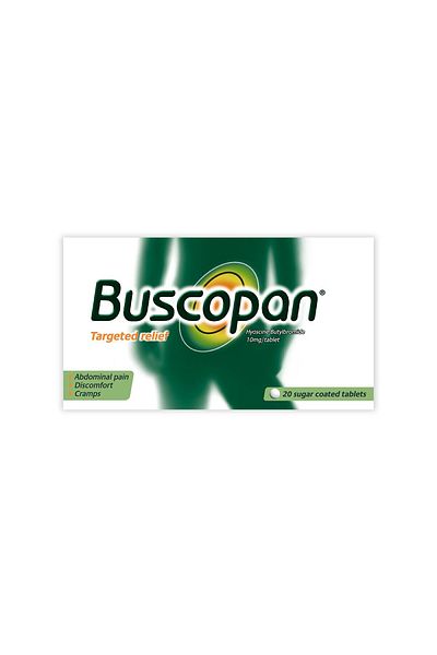 SPIMACO Buscopan 10 mg 20 tablets